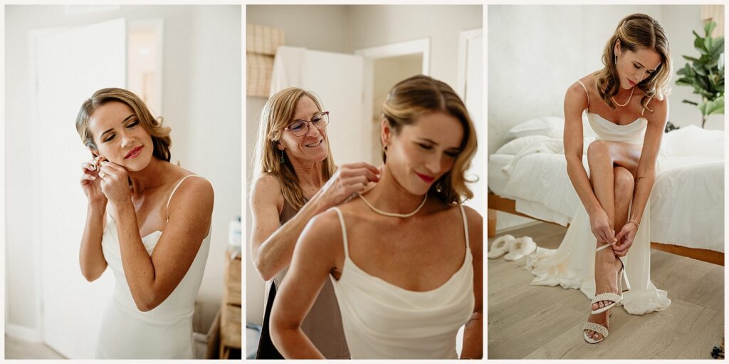 bride gets ready for san clemente wedding 